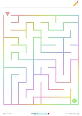  Colour Maze: ¿Un acertijo matemático disfrazado de arcoíris vibrante?